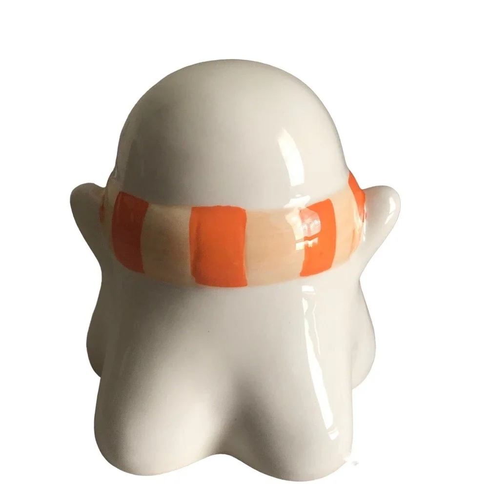 Ceramic LED Light Up Ghost Target 2022 Halloween Decor NWOT